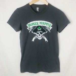Dropkick Murphys Jr Med Gray Band Tshirt D